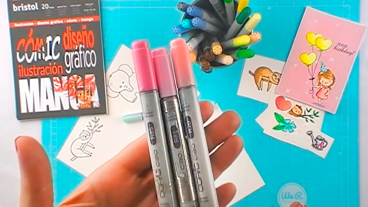 C&oacute;mo Colorear con Rotuladores COPIC
