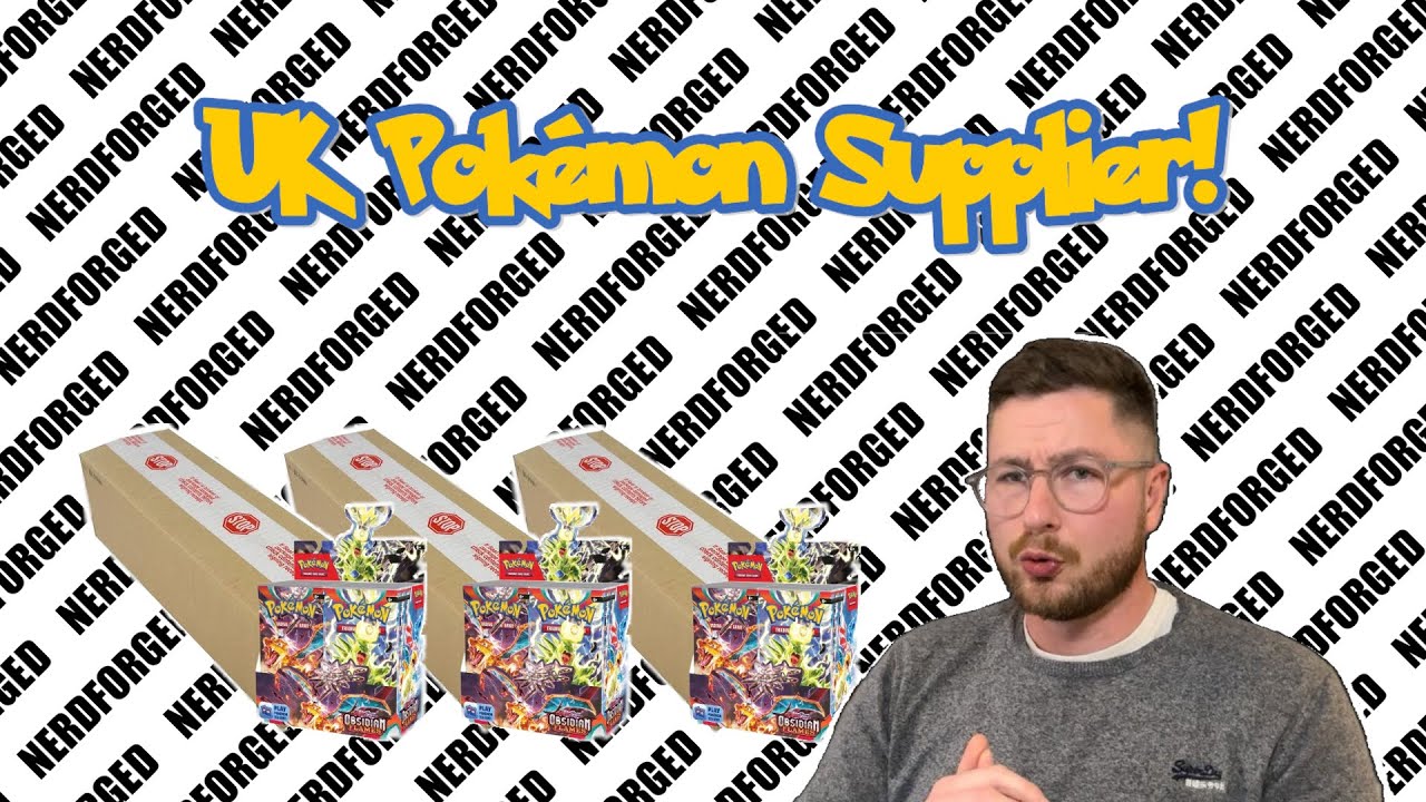 UK Pokemon Distribution - Nerdforged VLOG 2