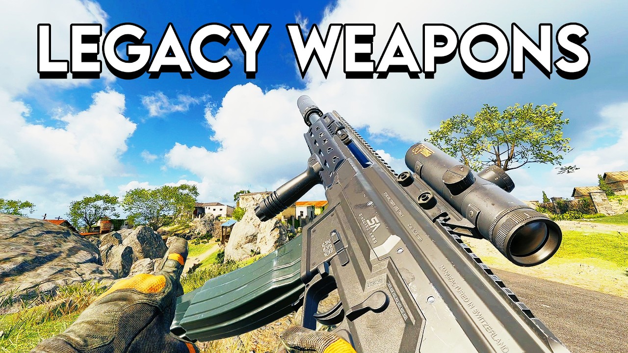 Using Legacy Weapons to Win in Black Ops 7 Warzone!