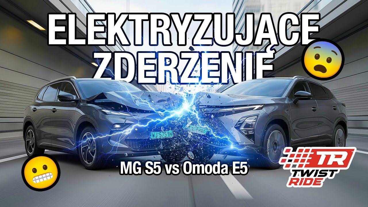 Elektryzujące zderzenie - MG S5 EV vs. Omoda E5 | TEST PL