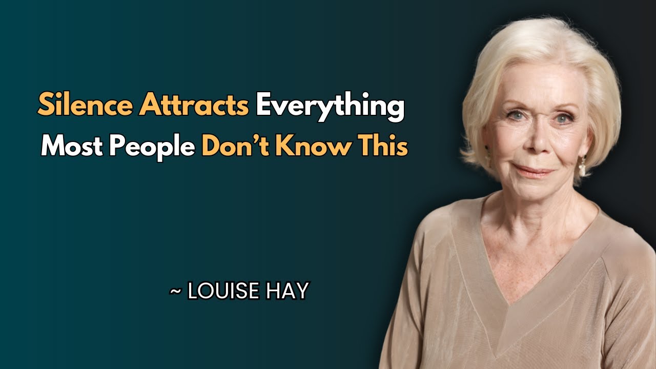 Speak Less, Receive More | The Quiet Energy That Attracts Everyone | Louise Hay