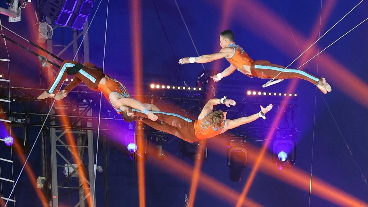 Pneumatic Arts Flying Trapeze 2024 Monte Carlo International Circus Festival Opening Night - Waltz