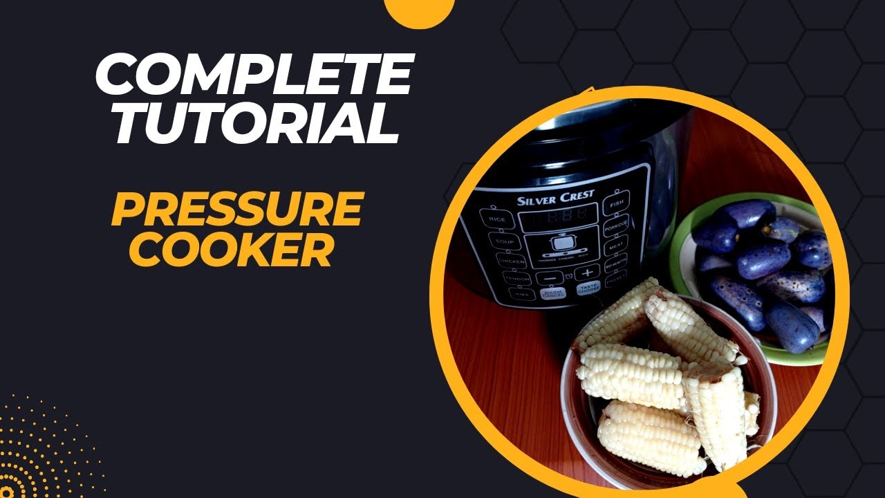 How to use the silver crest pressure cooker//Cooking Corn 🌽 and pear step by step