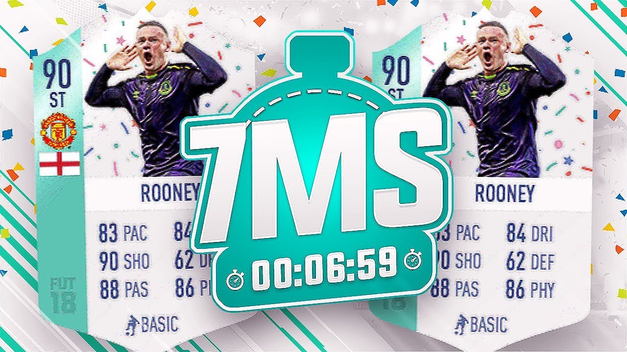 WALKOUT+INFORM IN A PACK! 🎉90 FUT BIRTHDAY ROONEY 7 MINUTE SQUAD BUILDER!! - FIFA 18 ULTIMATE TEAM