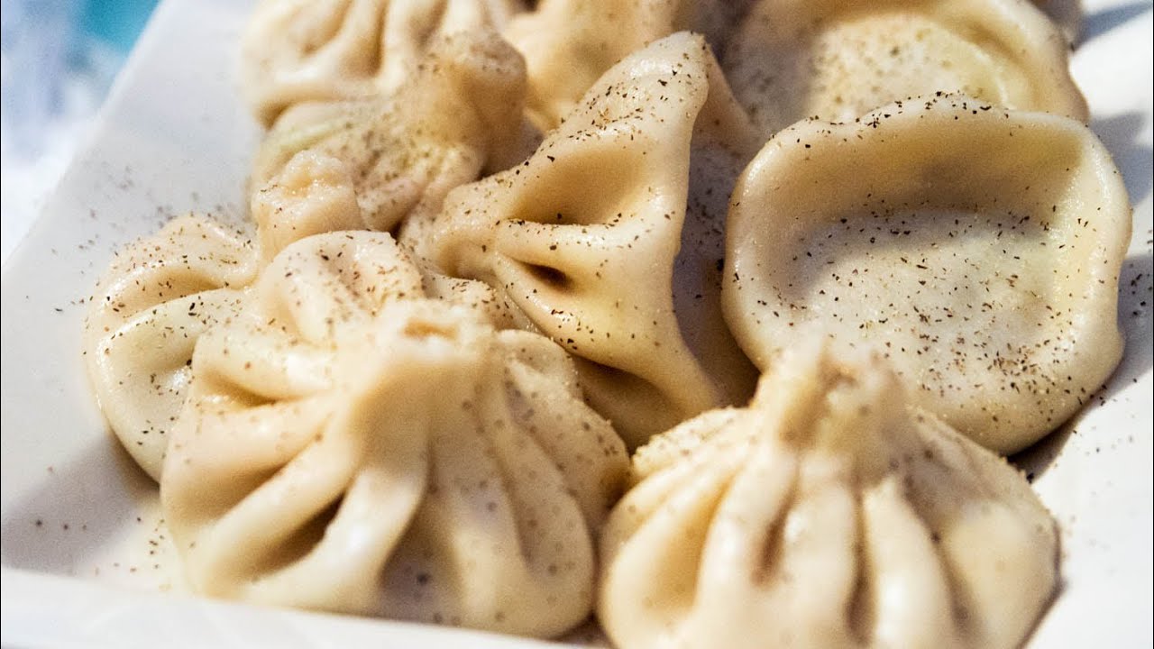 Recipe / How to make khinkali , ئامادەکردنی خنکاڵی