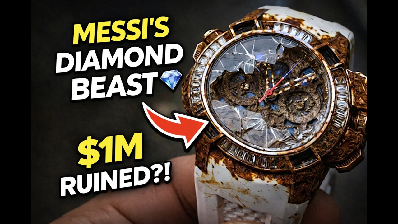 Lionel Messi’s Diamond Beast: Jacob & Co Epic X Full Baguette Review
