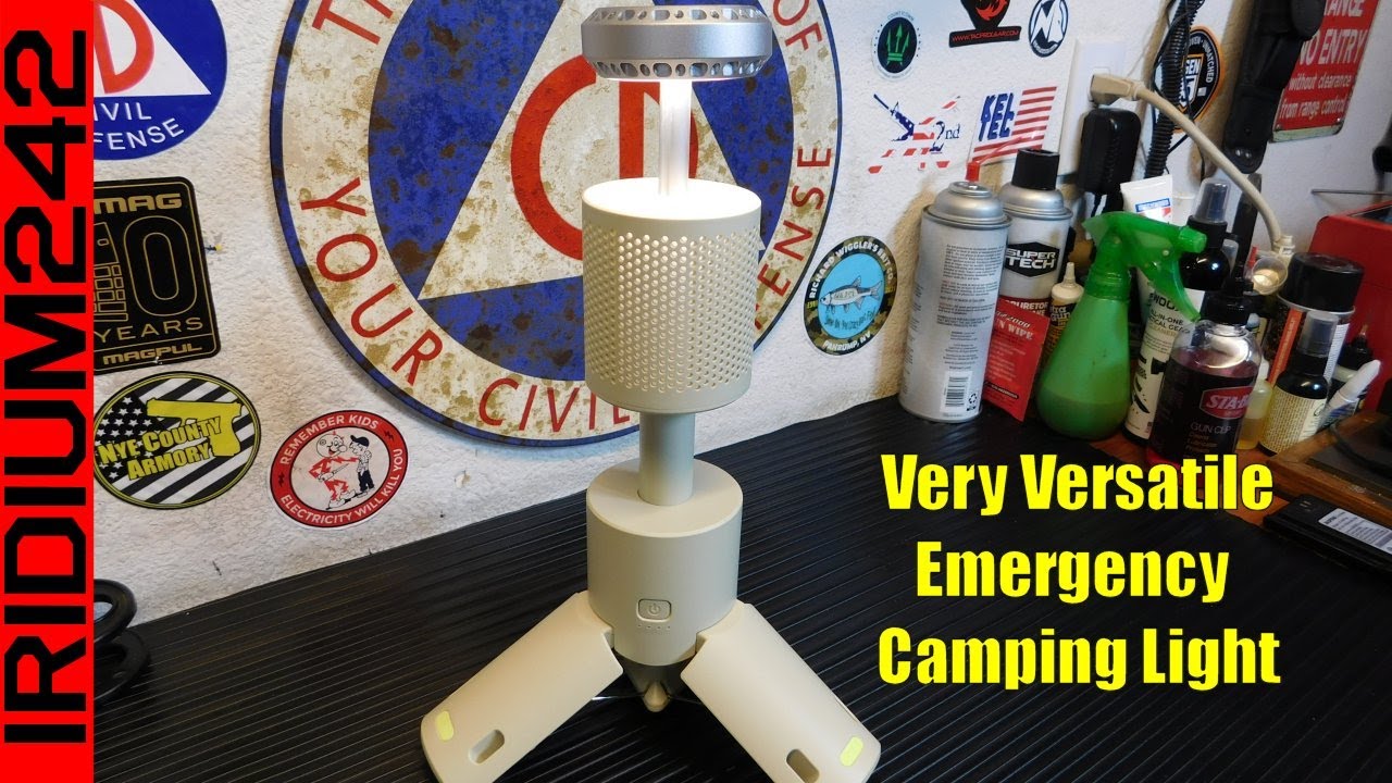 Unique Style Temu LED Rechargeable Emergency Camping Light