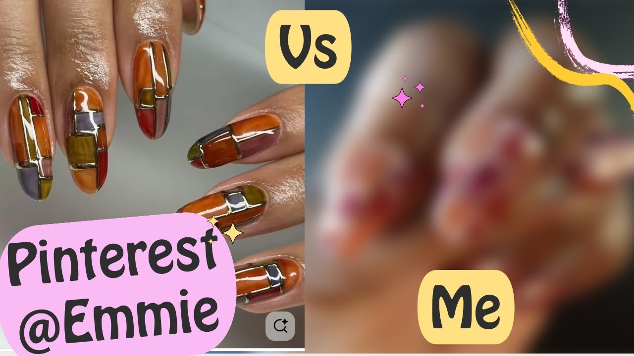 Pinterest Vs Me. Watch me attempt to recreate @pinterest inspired nails