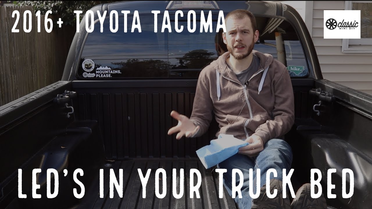 Installing LED Truck Bed Lights - 2016+ Toyota Tacoma