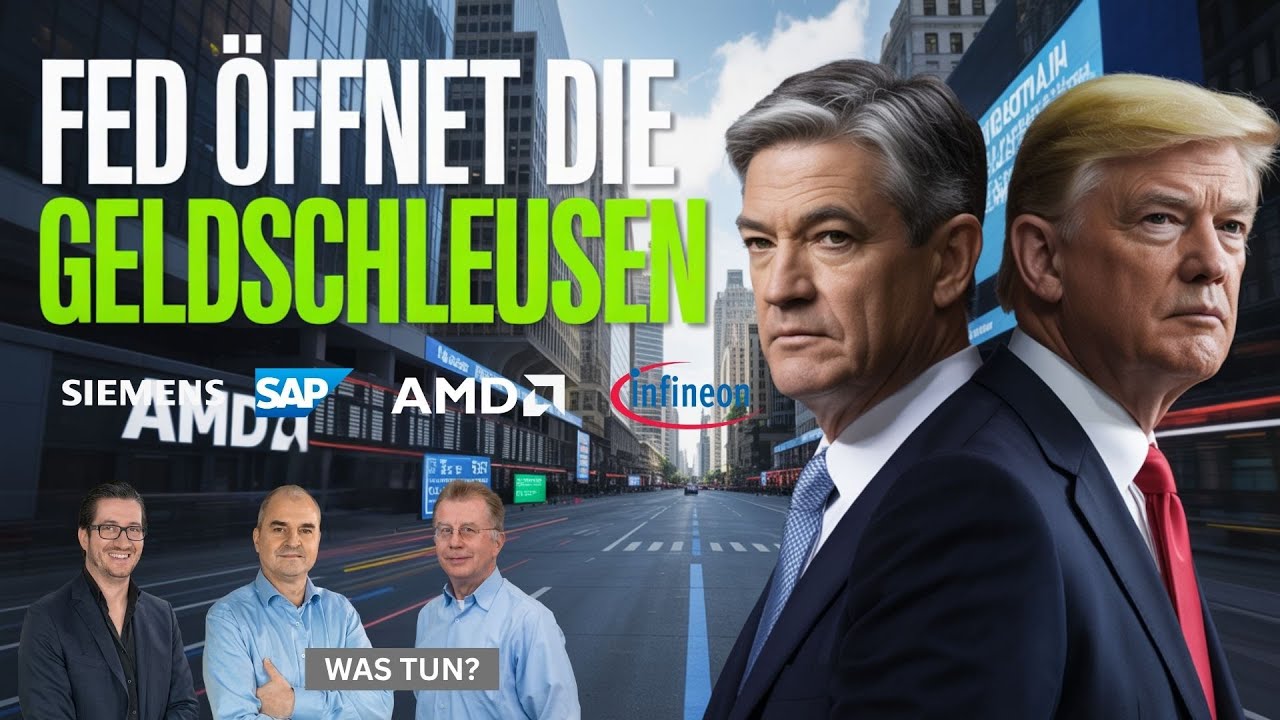 Wird Trump mit Powell zufrieden sein? SAP, Siemens Energy, AMD, Nvidia, Infineon, EURUSD, Freeport