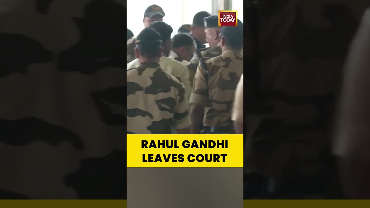 Rahul Gandhi Leaves Bhiwandi Court After Appearing in 2014 Defamation Case Against RSS