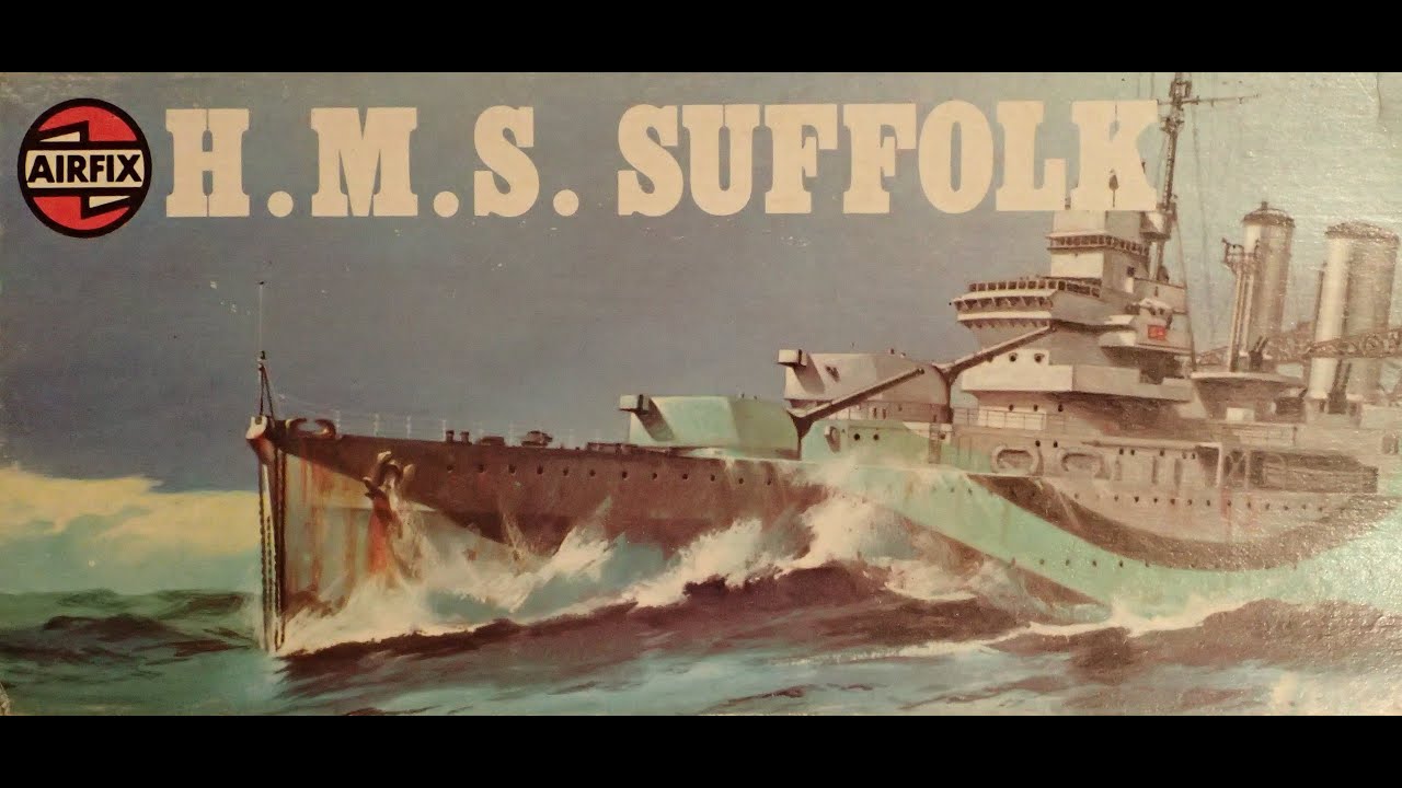 Airfix 1:600 HMS Suffolk