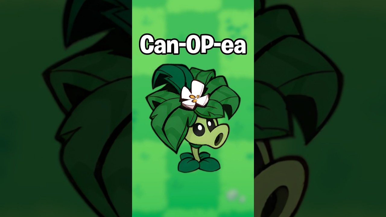 Cano-Pea in PvZ3 is Can-OP (Evolved)#shorts #pvz #pvz3 #pvz2
