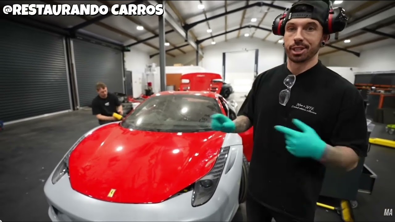 Restaurando FERRARI 408 parte 2