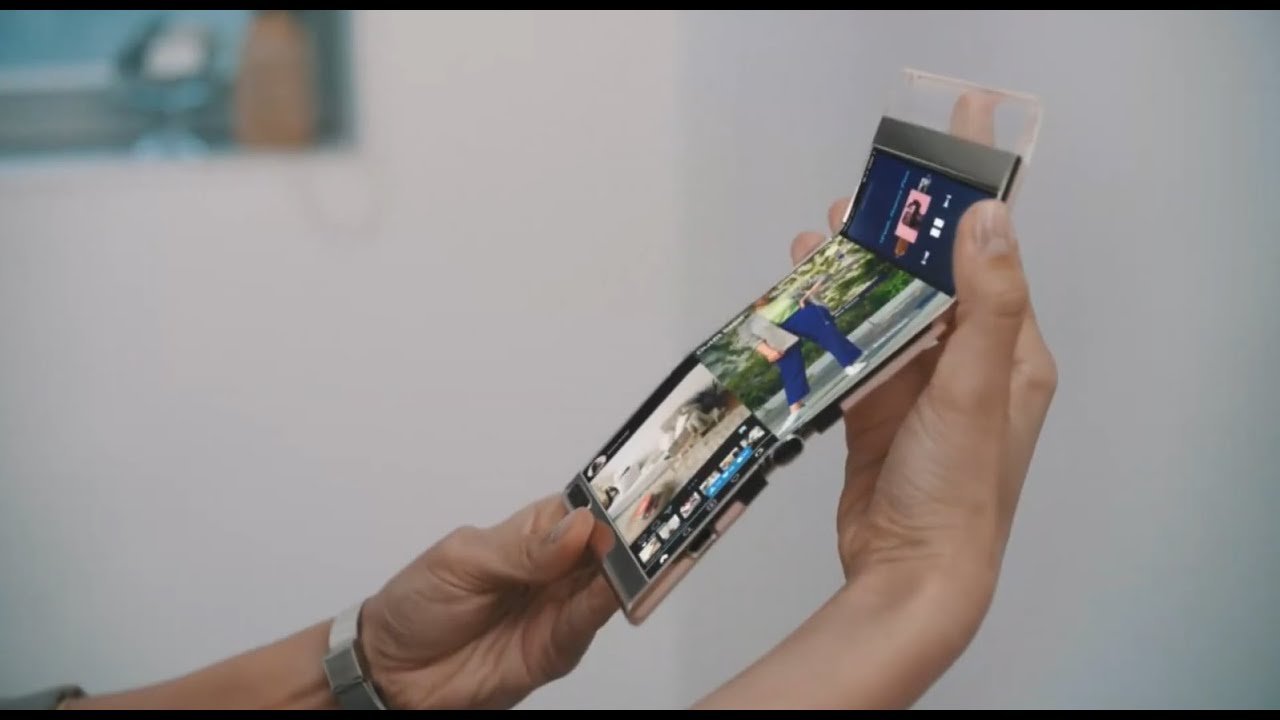 Samsung's Tri-Folding and Rollable Displays first look