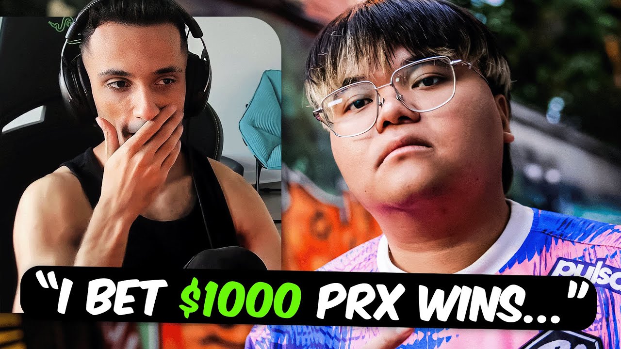 Я поставил 1000 долларов на Paper Rex против Team Heretics... (Champions Tour 2025: Masters Toronto)