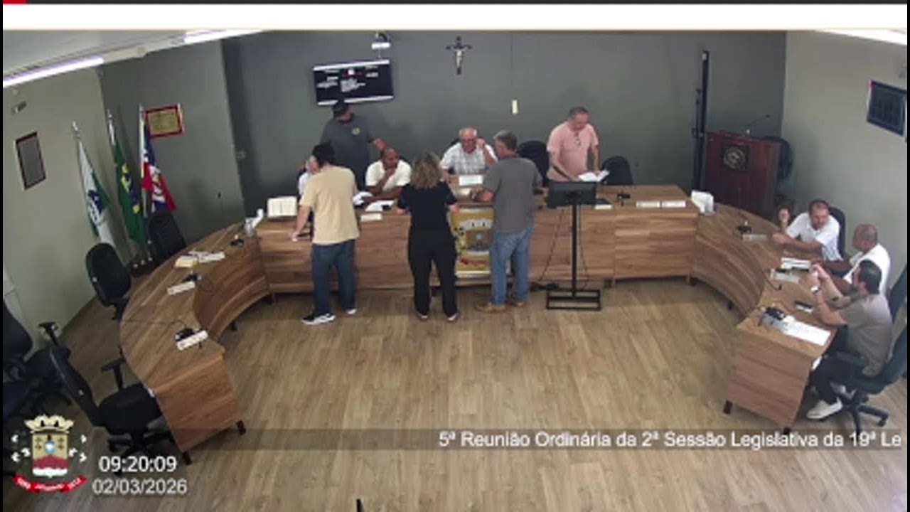 5ª Reunião Ordinária da 2ª Sessão Legislativa da 19ª Legislatura - 02/03/2026