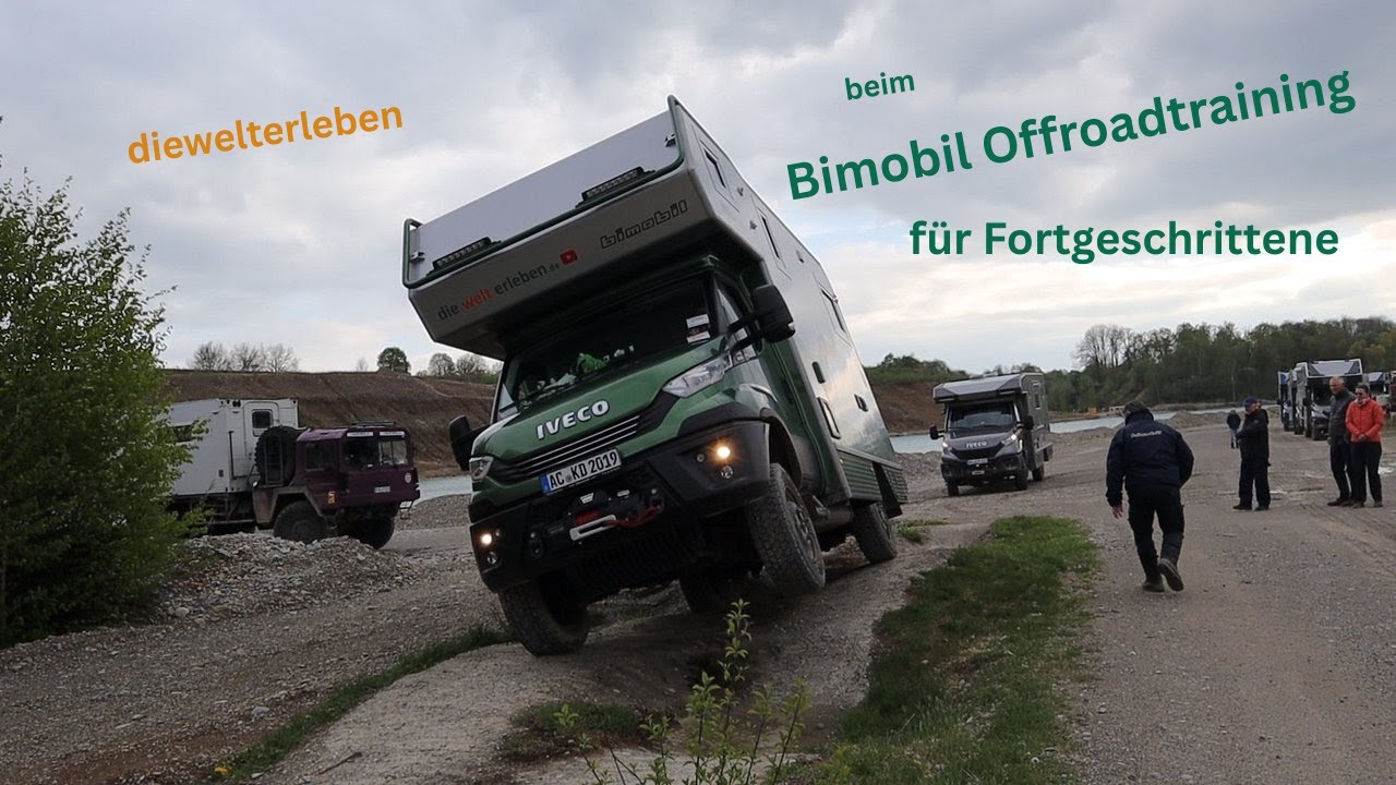 diewelterleben beim Bimobil Offroadtraining für Fortgeschrittene
