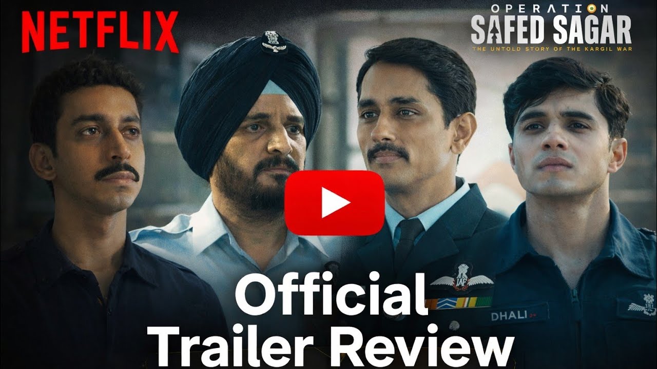 Operation Safed Sagar | Official Teaser Review | Siddharth, Jimmy Shergill | Movie Best Review