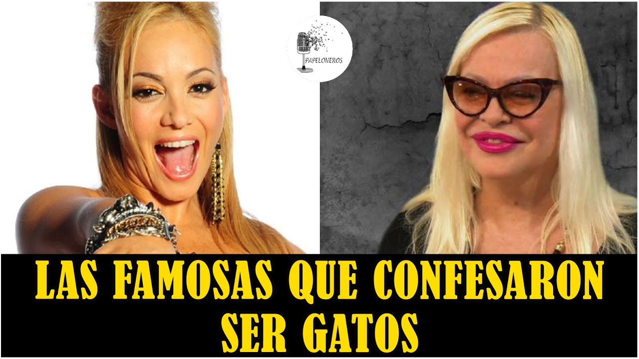 Famosas que admitieron ser gatos
