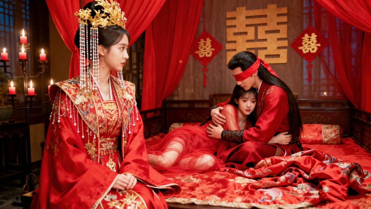 新婚之夜，啞巴庶妹替嫡姐圓房，沒想到竟意外懷孕，從此被冷面王爺寵上天！#愛情 #甜宠 #古装