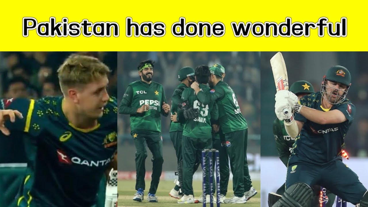 What a brilliant performance Pakistan has given in the second T20 match