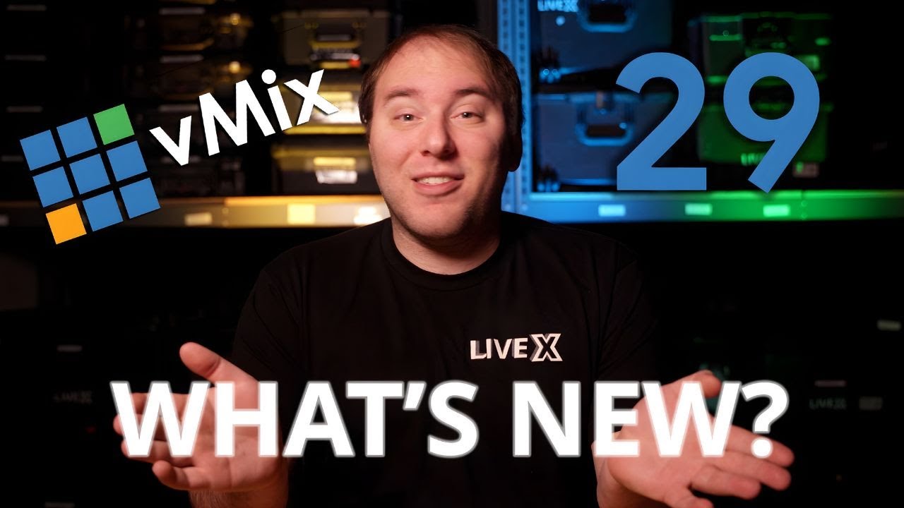 Подробное описание обновления vMix 29: новые функции, улучшения звука и поддержка OMT.