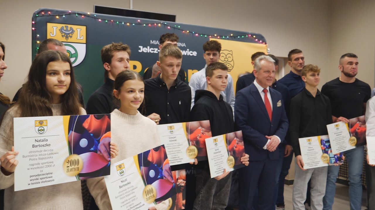 Burmistrz nagrodził sportowców! 2024
