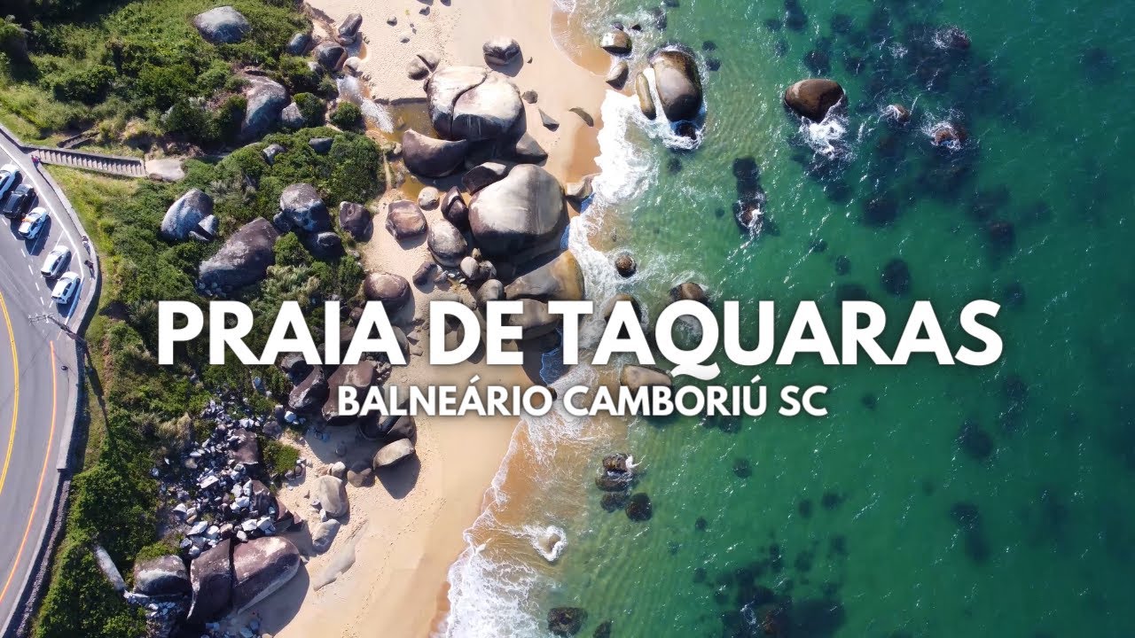 Balneário Camboriú SC - Praia de Taquaras e Taquarinhas
