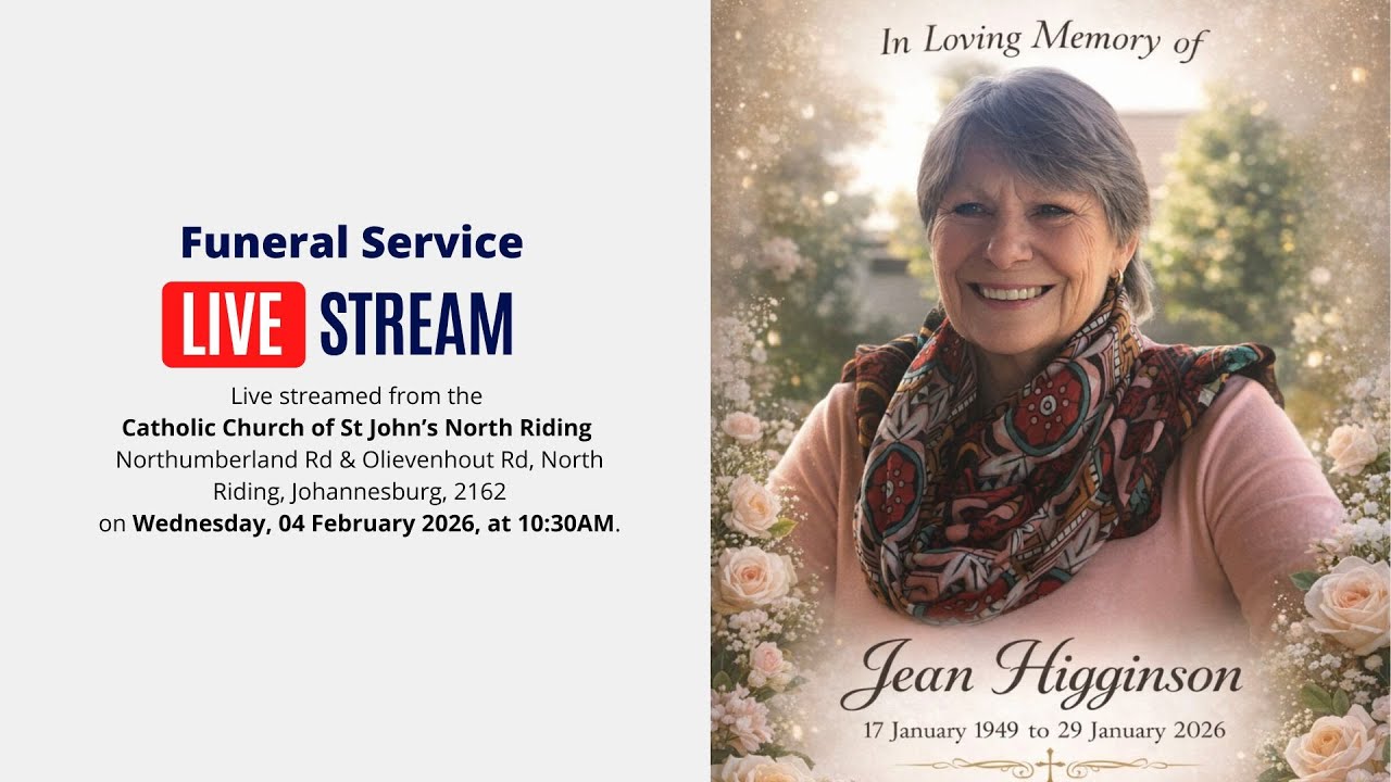 Jean Higginson Funeral Service Live Stream