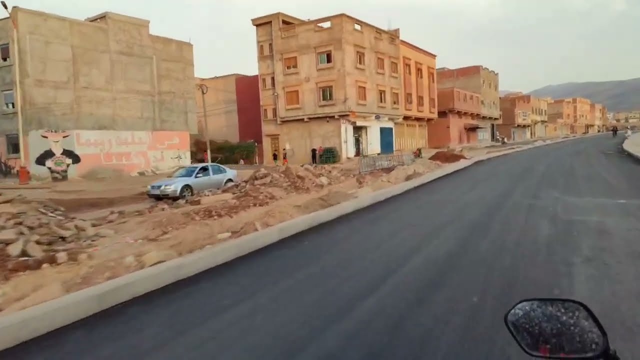 ما زالت الاشغال مستمرة بطرق أكليم مقبرة المحمديه