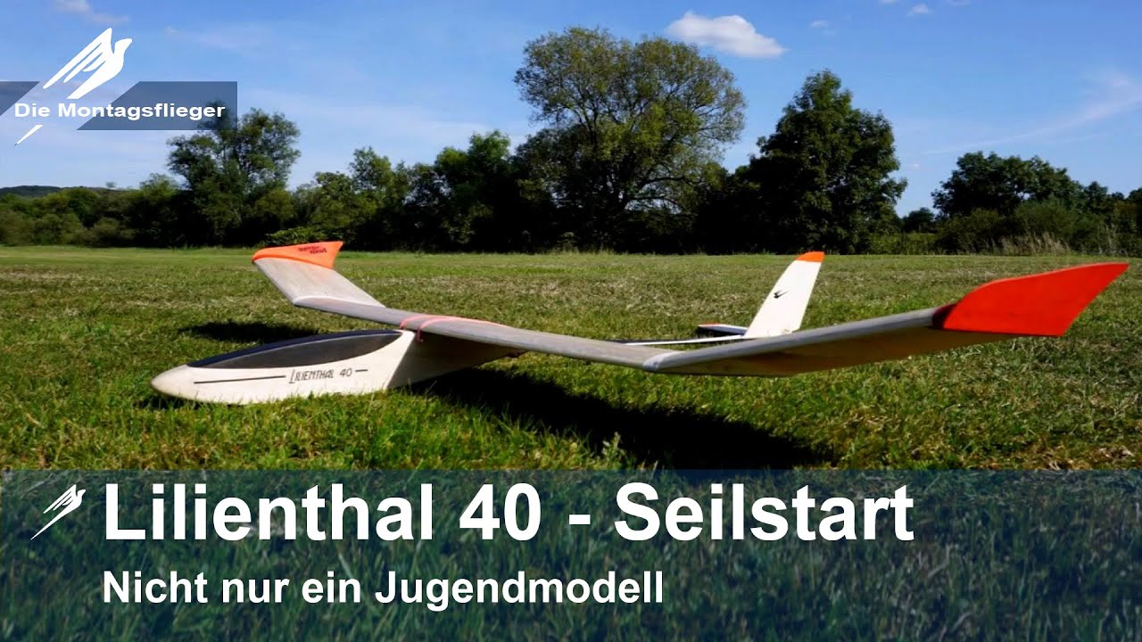 Lilienthal 40 Aeronaut Seilstart   Jugendmodell