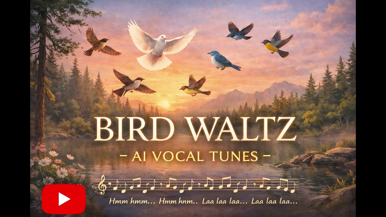 BIRDS WALTZ – Angelic Humming (Vocals Only) | AI Vocal Tunes