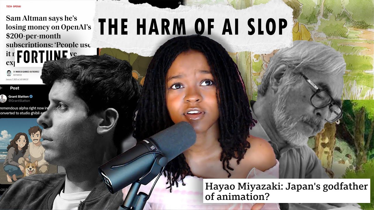 The Tragedy of Studio Ghibli AI Slop