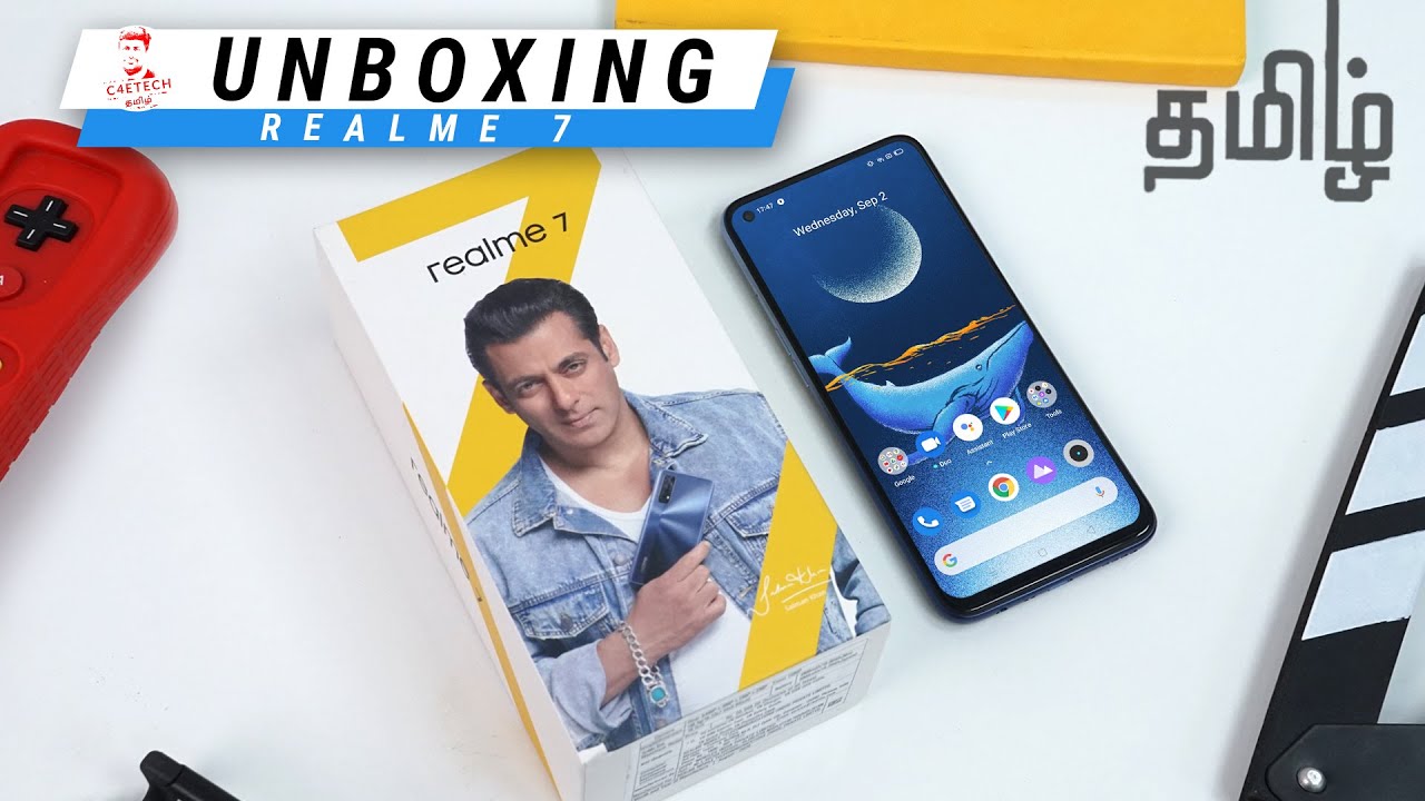 Realme 7 (Helio G95 | 90 Hz Display | 5000 mAh Battery) - Unboxing (தமிழ்)