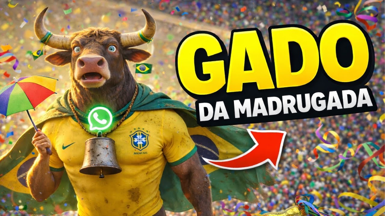 O GADO da Madrugada 🐄🇧🇷 | Paródia de Carnaval