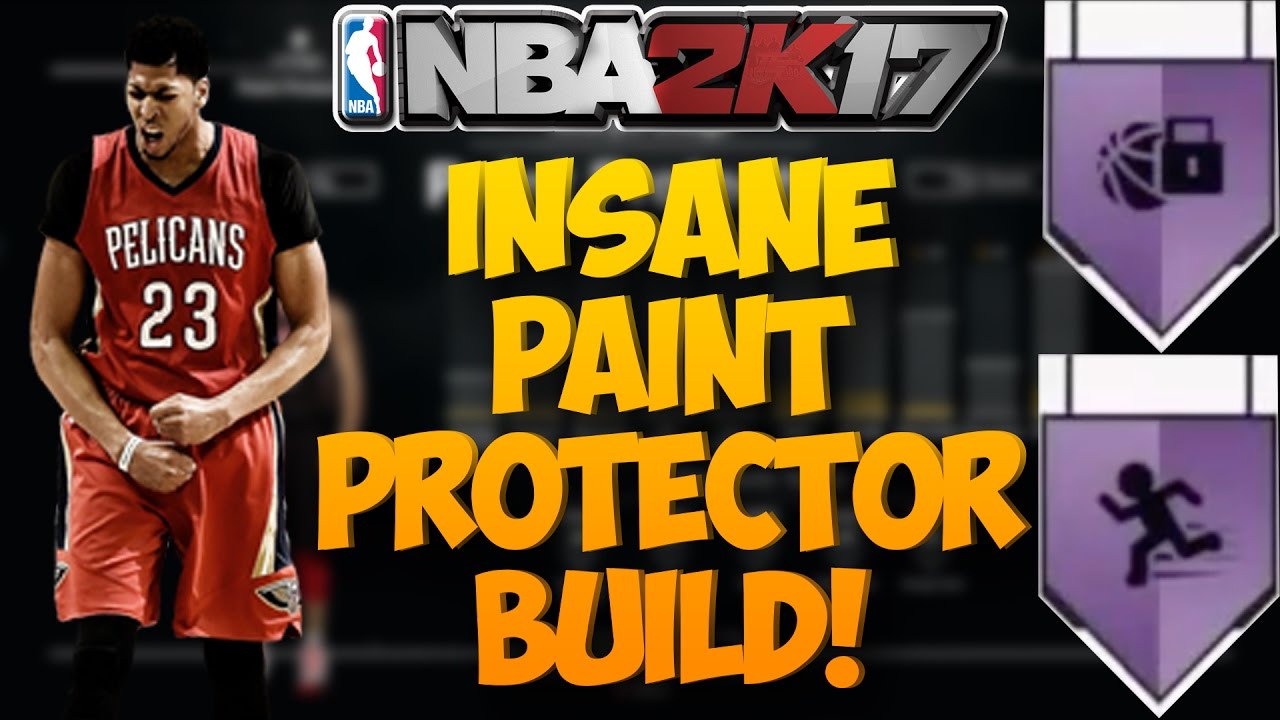 NBA 2K17 UNDERRATED BEST PAINT PROTECTOR BUILD!! (Best Center Build)