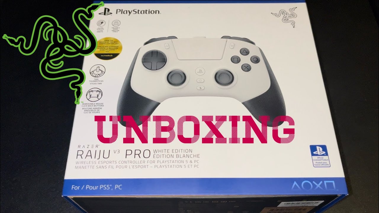 Razer Raiju V3 Pro Unboxing 