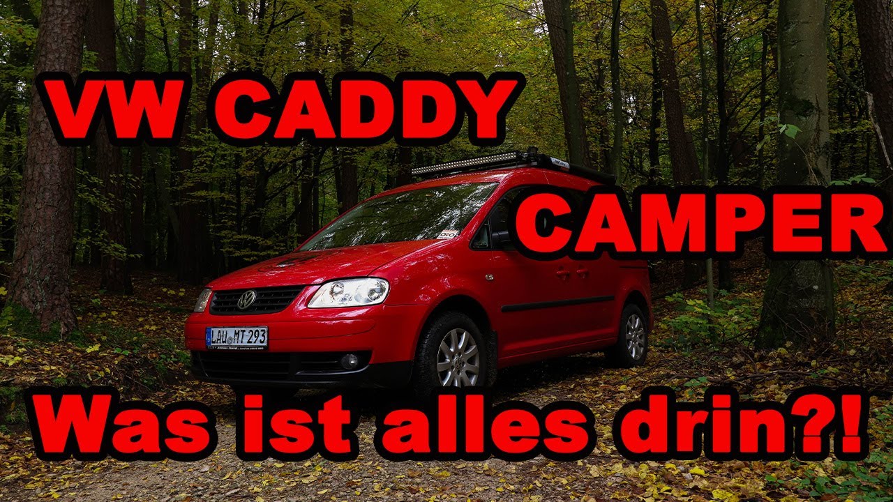 VW Caddy Camper - Was ist alles drin?! - Adventure Van - Abenteuer - Adventure Friends - Vanlife
