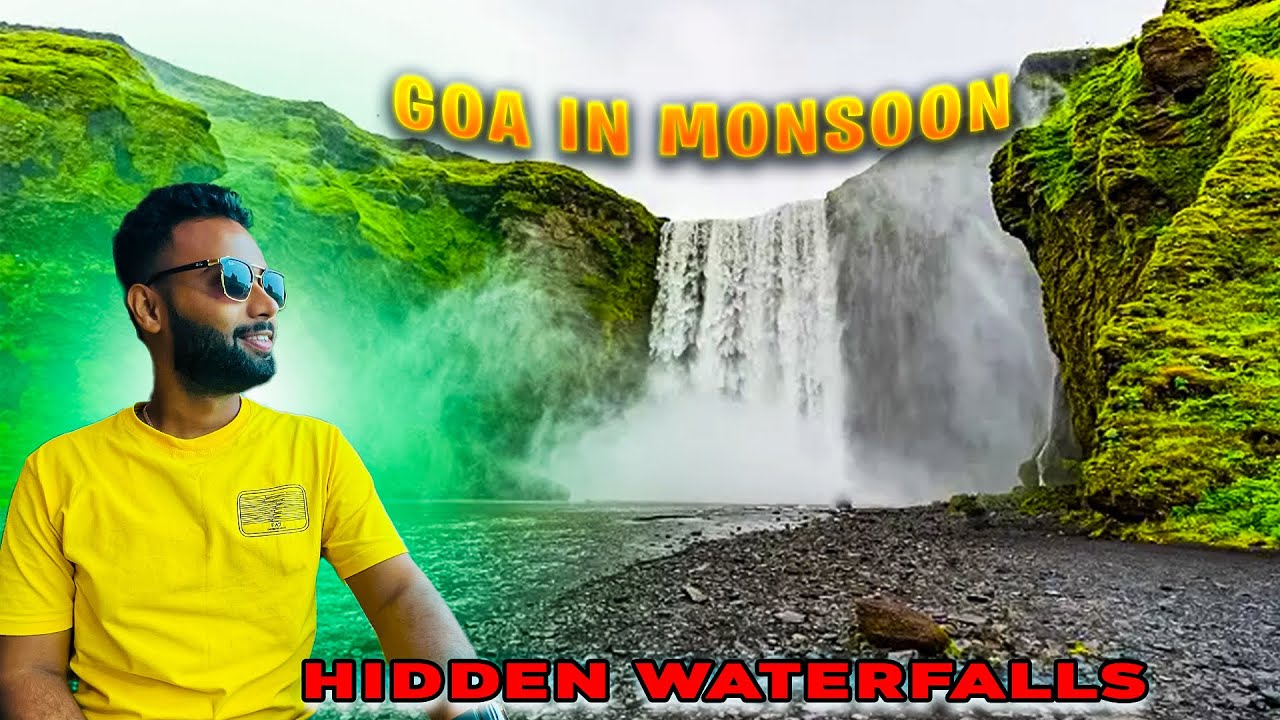What GOA Looks In Monsson😳|| Goa Hidden Waterfalls || Goa In Monsson