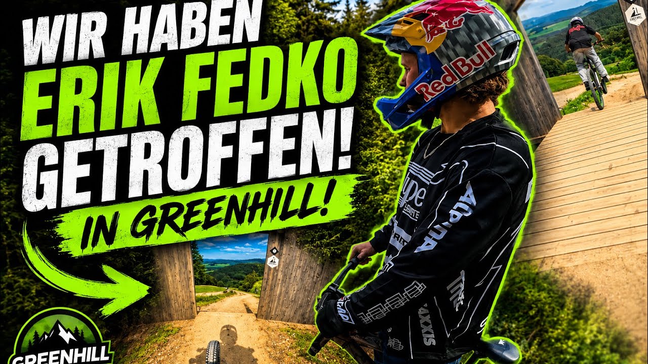 Bikepark Wochenende in greenhill, Teil 1 von 3 (Erik fedko getroffen 😱)