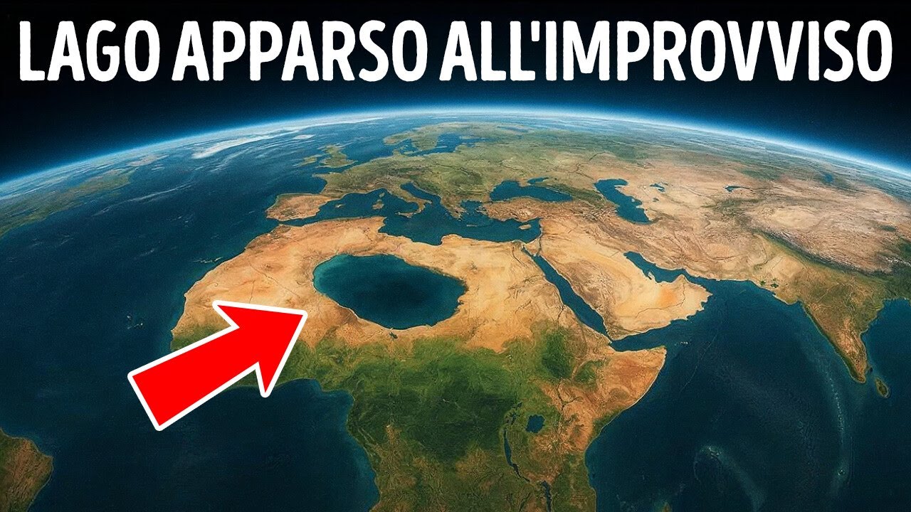 Un lago profondo 60 piedi si è misteriosamente formato in mezzo al deserto