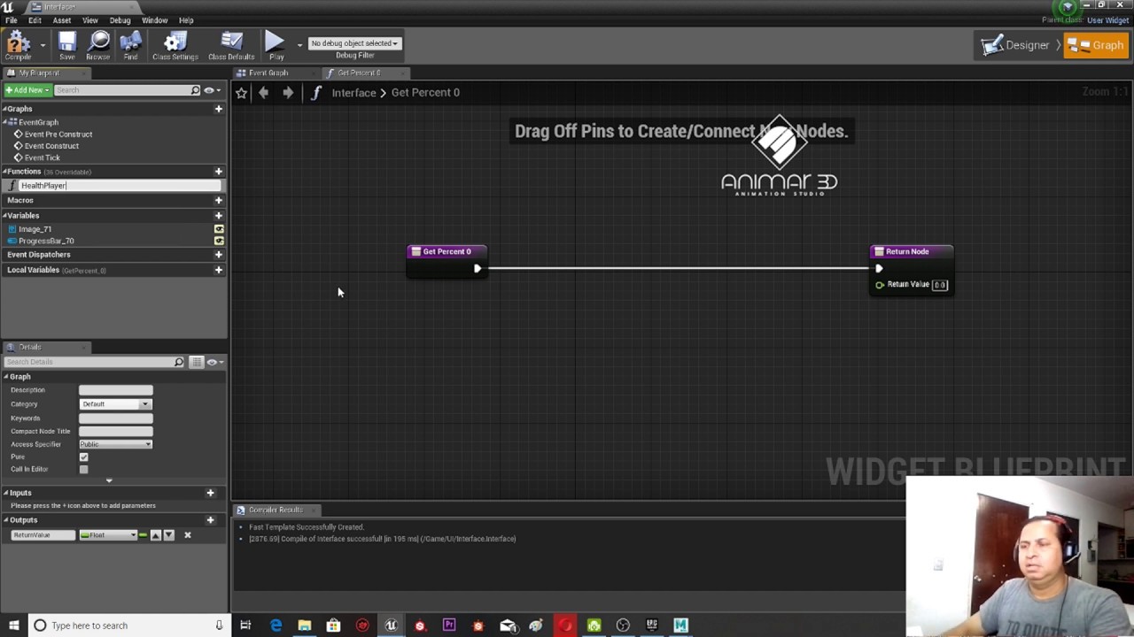 Unreal Engine Español | Creando un juego | Interfaz Gráfica Menú Pausa | Dario Marchesini | parte 2