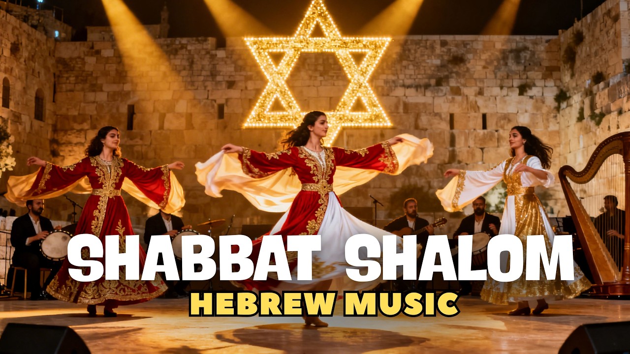 SHABBAT SHALOM IN ISRAEL ✡️ Joyful Hebrew Worship | Shalom from Jerusalem