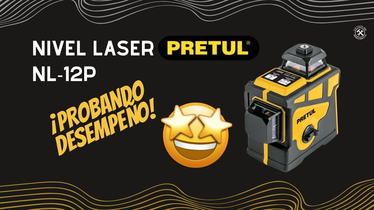 Nivel láser pretul de Truper Mod NL-12P código 29005  #lacajadeherramientas #pretul #truper