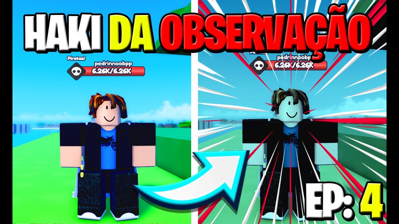 CONSEGUI O HAKI DA OBSERVAÇÃO em DE NOOB AO PRO NO ONE FRUIT SIMULATOR - ROBLOX