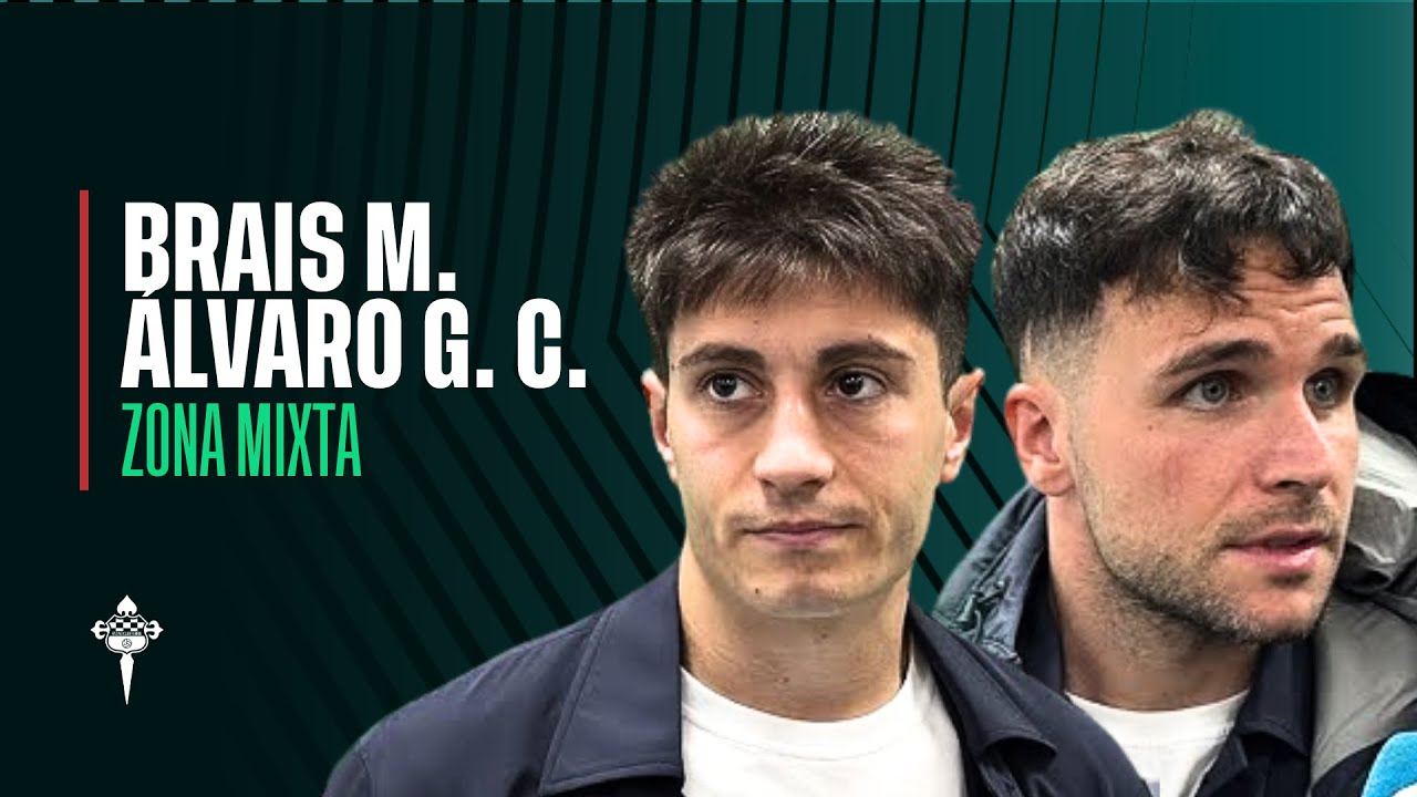 ZONA MIXTA | Brais Mart&iacute;nez y &Aacute;lvaro Gim&eacute;nez tras el encuentro #RacingFerrolEibar