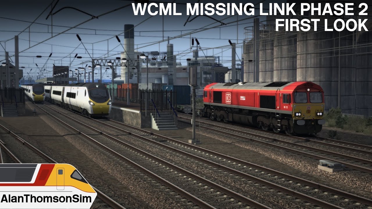 Train Simulator 2020: ATS WCML Missing Link Phase 2 First look