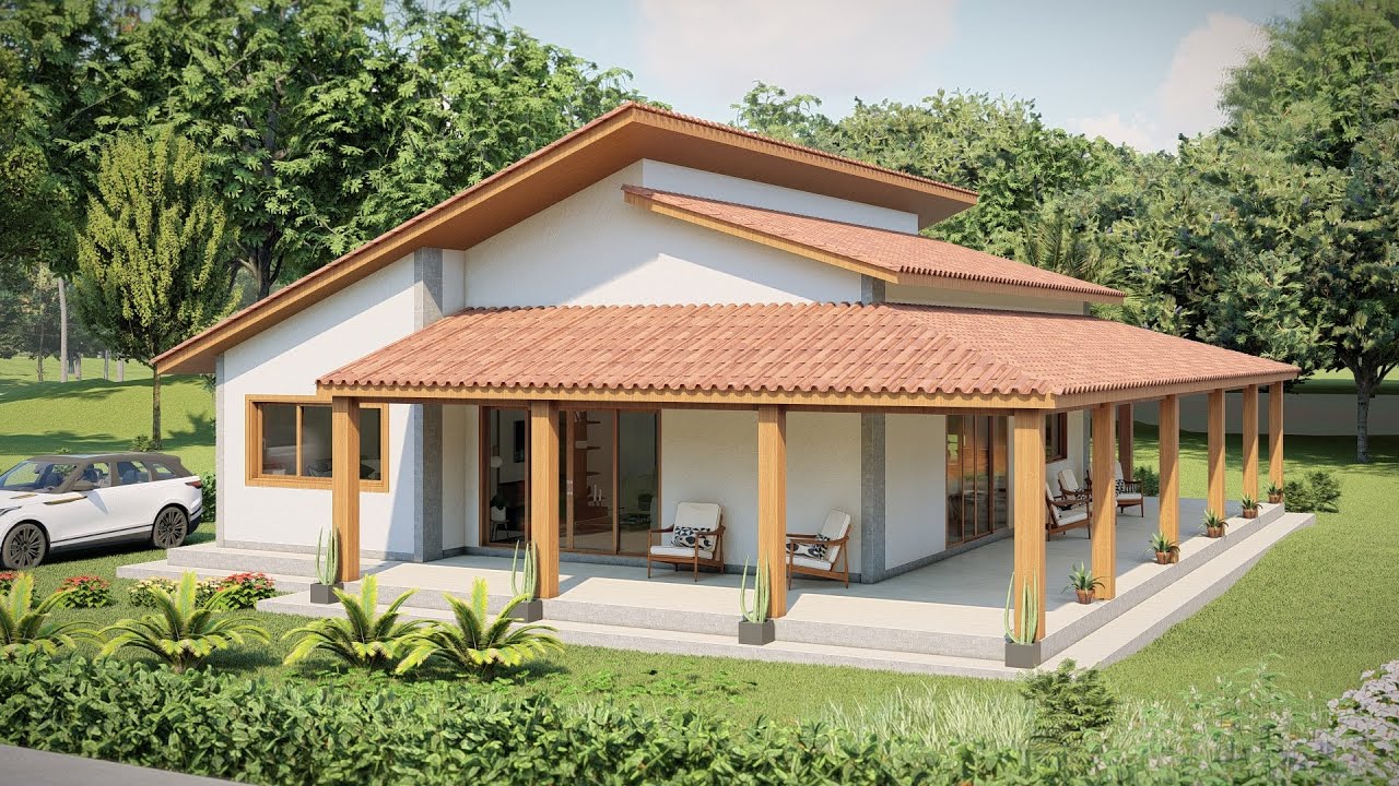 Chácara - Casa de Campo - Sobrado - Compre o Projeto na Descrição - P419