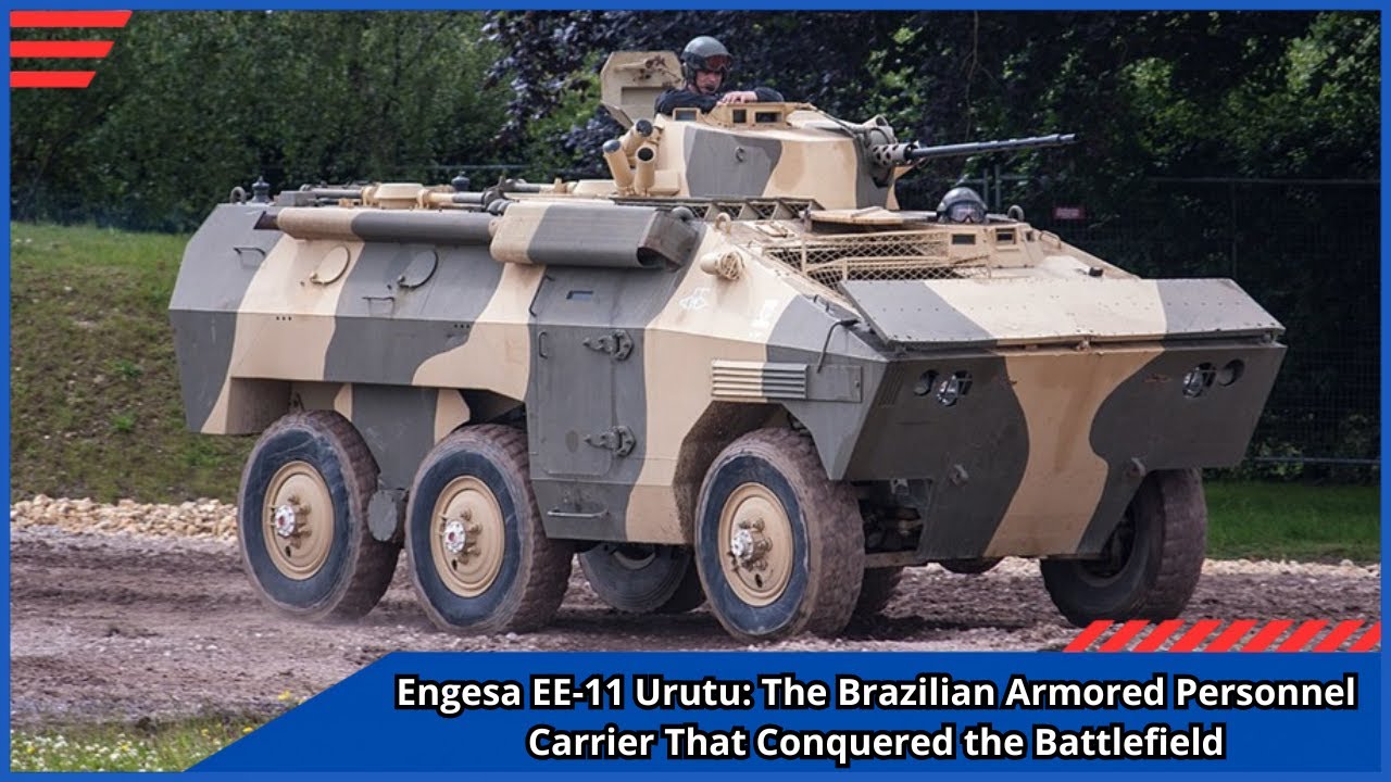 Engesa EE-11 Urutu: бразильский бронетранспортер, покоривший поле боя